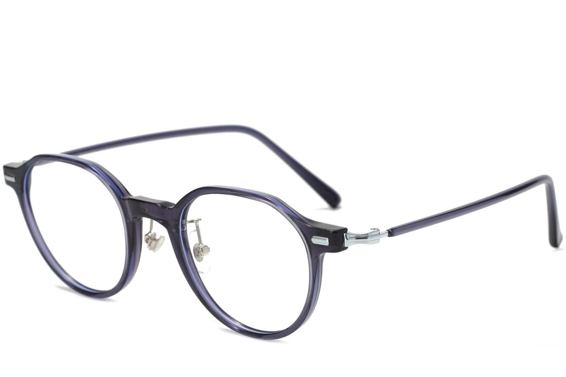 Oval Grey TR90 Glasses #BS1025-0015