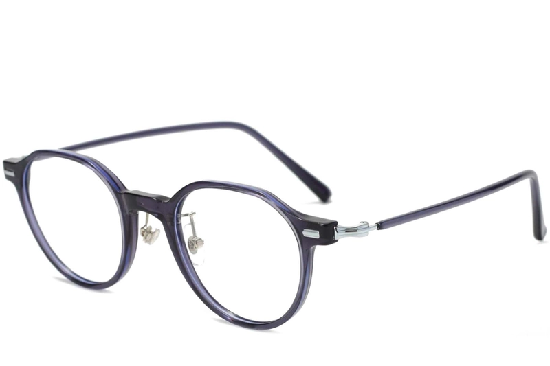 Oval Grey TR90 Glasses #BS1025-0015