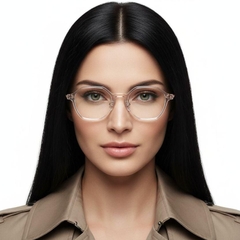 Geometric Transparent TR90 Glasses #BS1025-0020