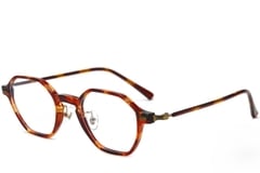 Geometric Tortoiseshell TR90 Glasses #BS1025-0024