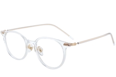 Oval Transparent TR90 Glasses #BS1025-0032