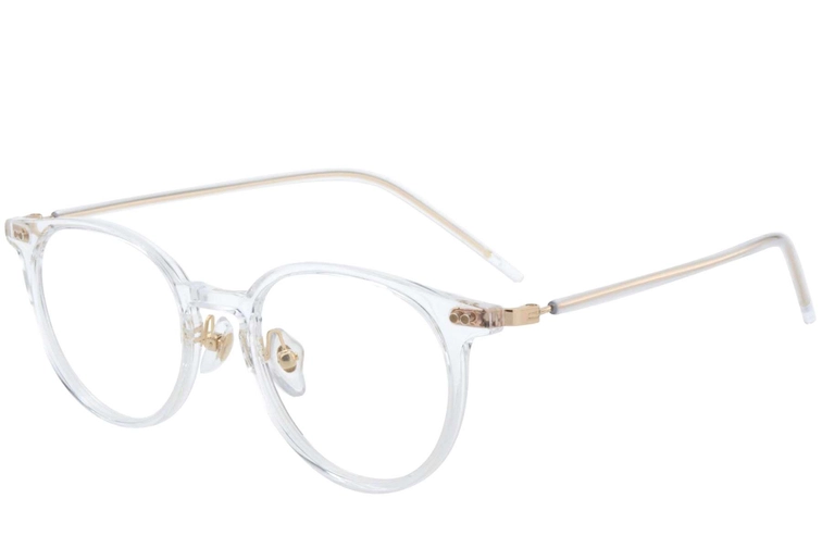 Gafas ovaladas transparentes TR90 #BS1025-0032