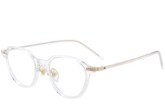 Oval Transparent TR90 Glasses #BS1025-0038