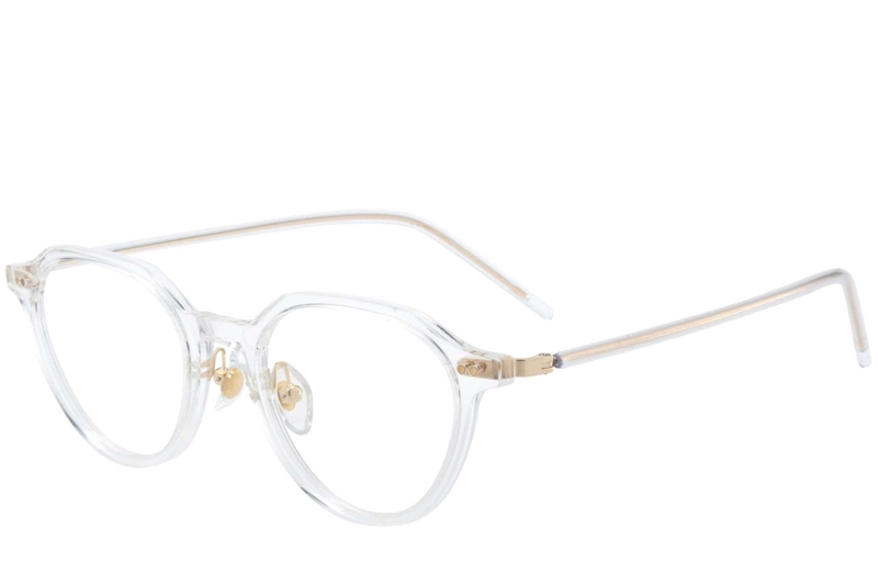 Oval Transparent TR90 Glasses #BS1025-0038