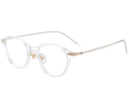 Lunettes ovales transparentes TR90 #BS1025-0038