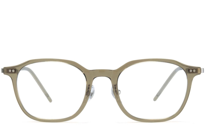 Oval Green TR90 Glasses #BS1025-0041