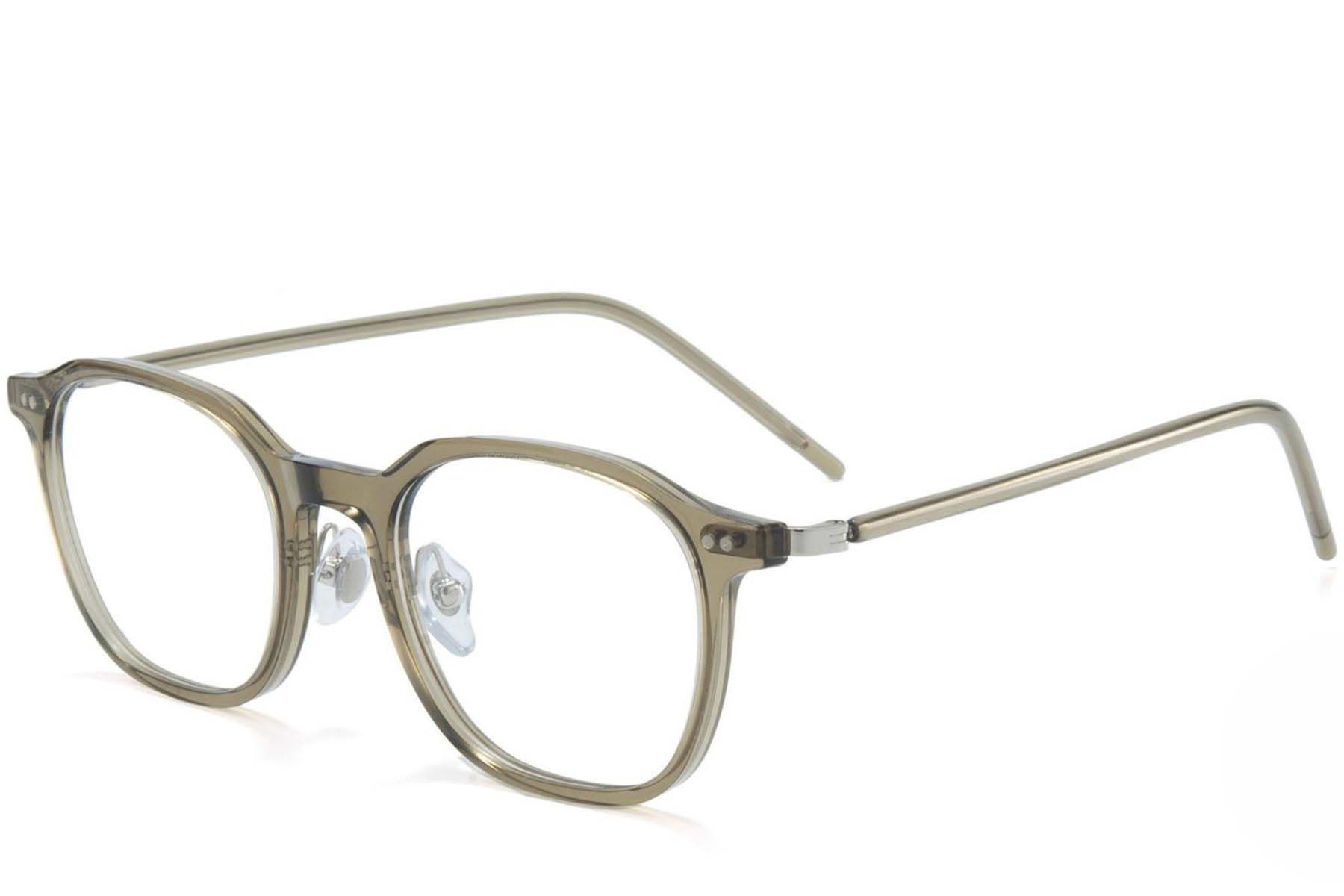 Rectangular Green TR90 Glasses #BS1025-0049