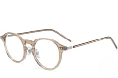 Gafas redondas TR90 marrones #BS1025-0059