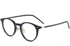 Oval Black TR90 Glasses #BS1025-0064