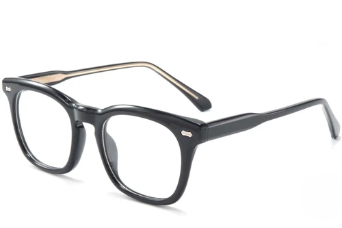 Rectangular Black TR90 Glasses #BS1025-0078