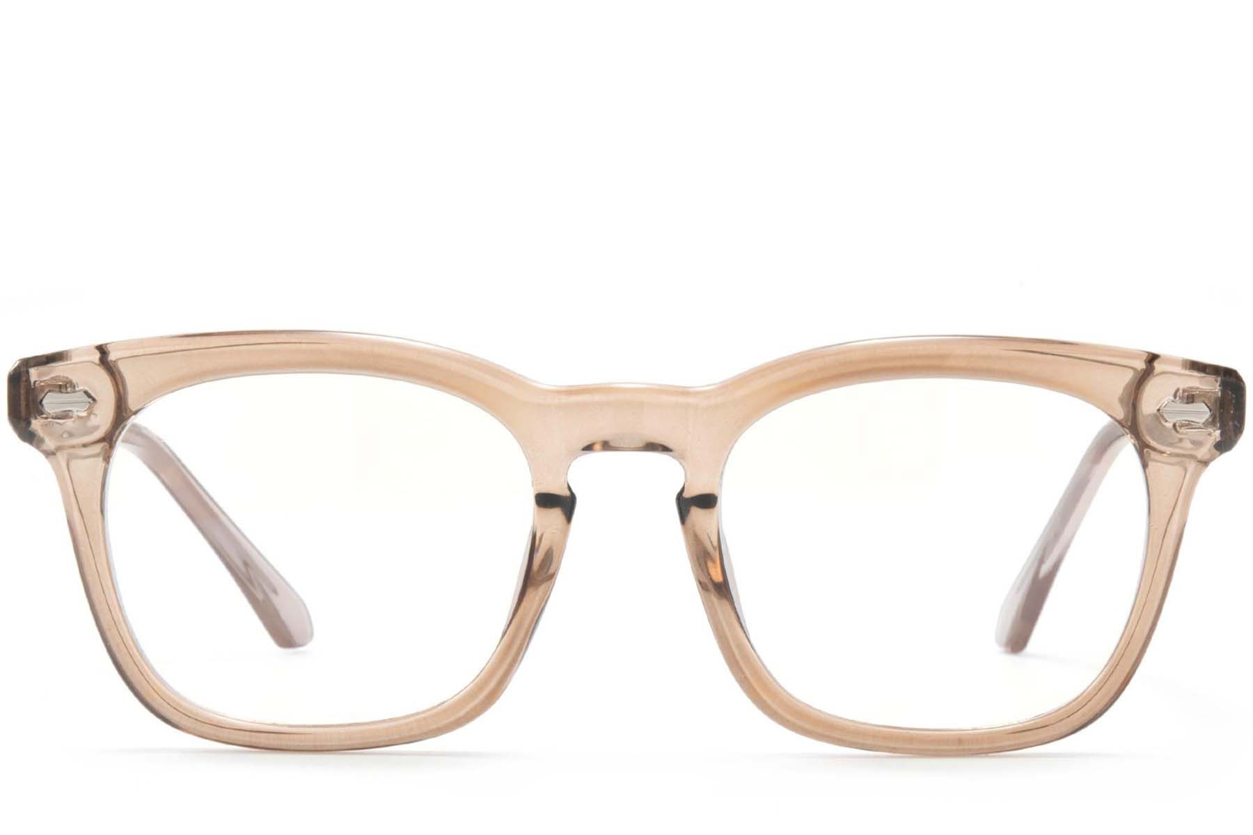 Rectangular Brown TR90 Glasses #BS1025-0081