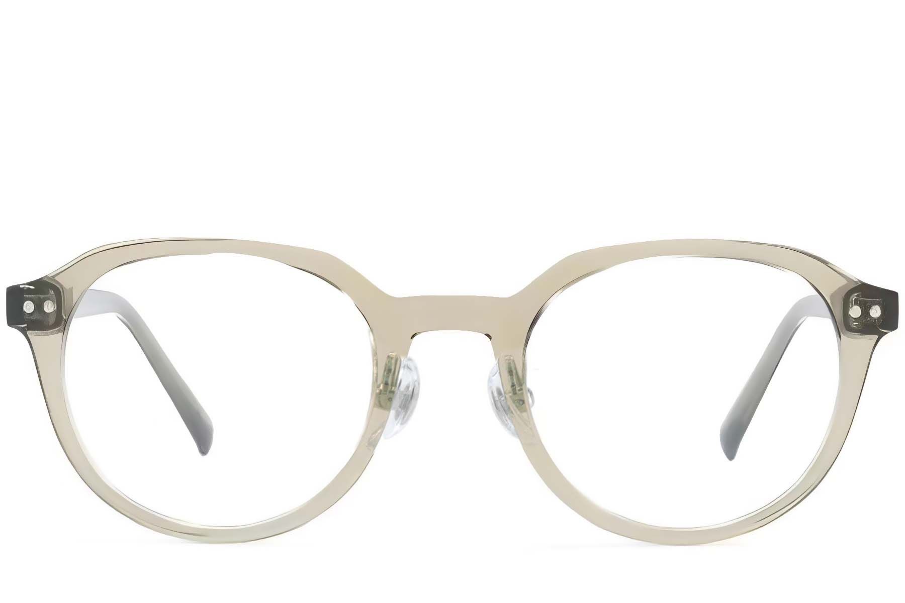 Oval Green TR90 Glasses #BS1025-0088