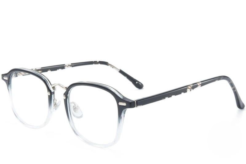 Rectangular Grey TR90 Glasses #BS1025-0090
