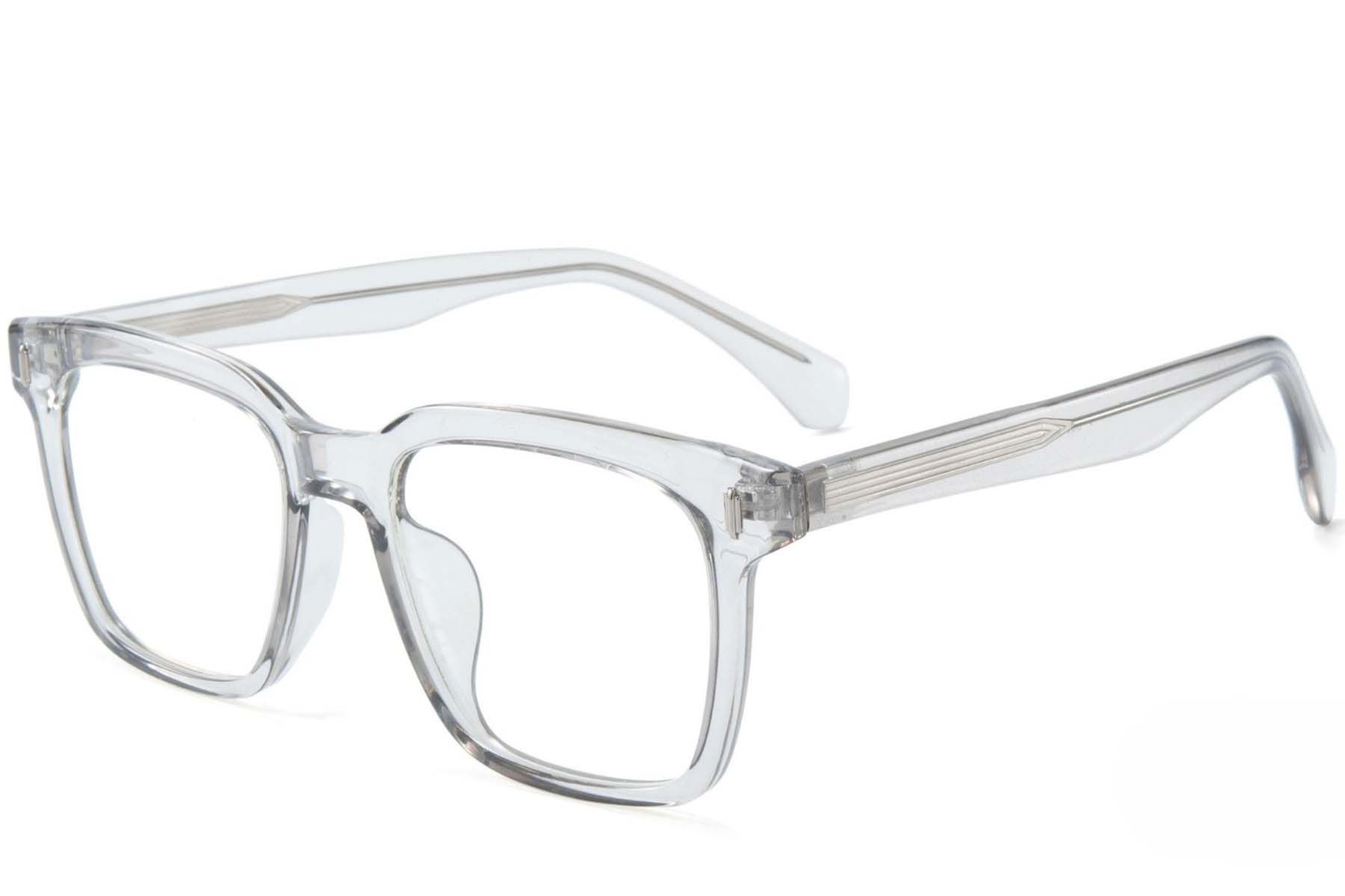 Gafas rectangulares transparentes TR90 #BS1025-0095