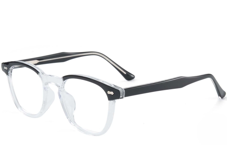 Rectangular Grey TR90 Glasses #BS1025-0098