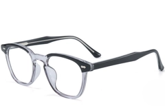 Rectangular Grey TR90 Glasses #BS1025-0100
