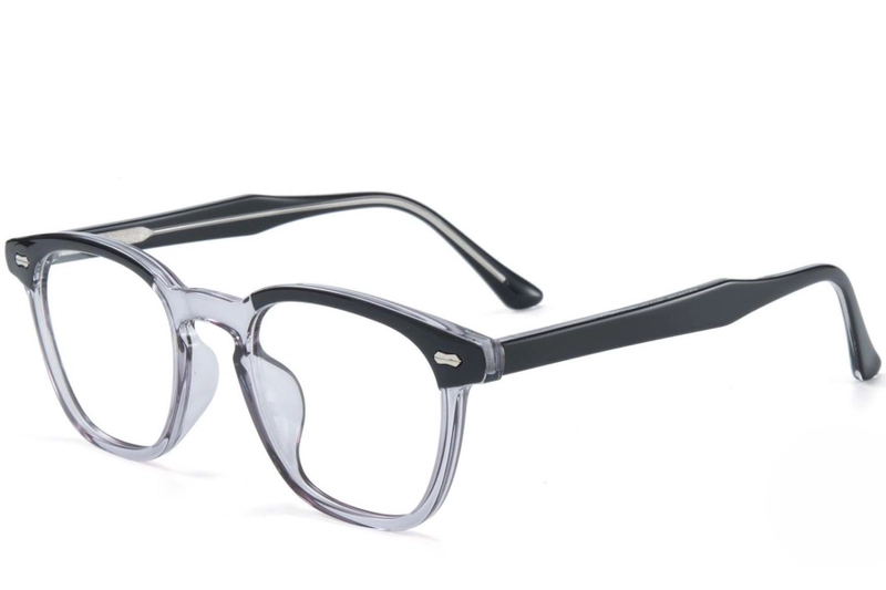 Rectangular Grey TR90 Glasses #BS1025-0100