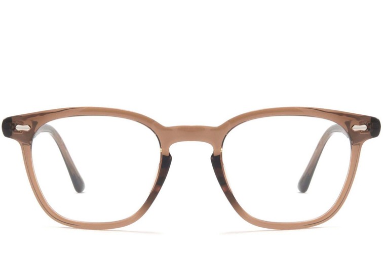 Gafas rectangulares TR90 marrones #BS1025-0102