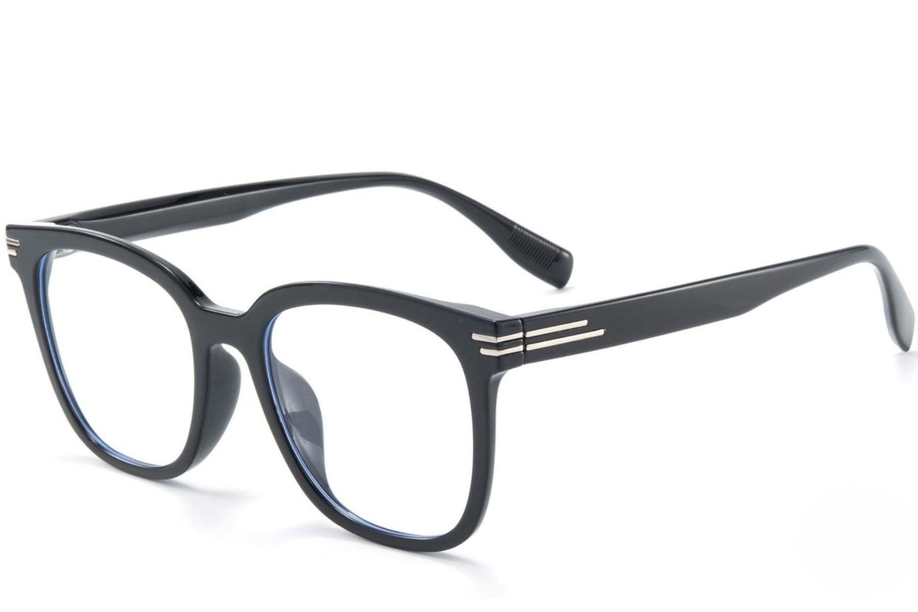 Rectangular Black TR90 Glasses #BS1025-0110
