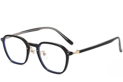 Rectangular Black TR90 Glasses #BS1025-0116