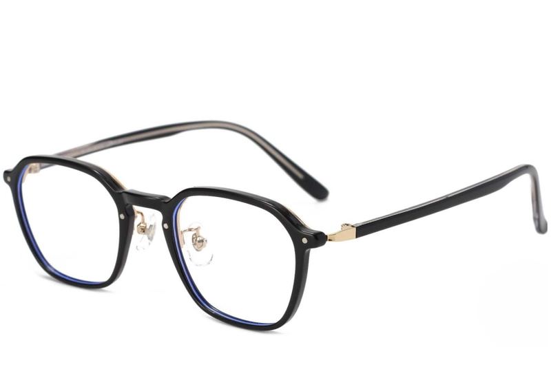 Rectangular Black TR90 Glasses #BS1025-0116