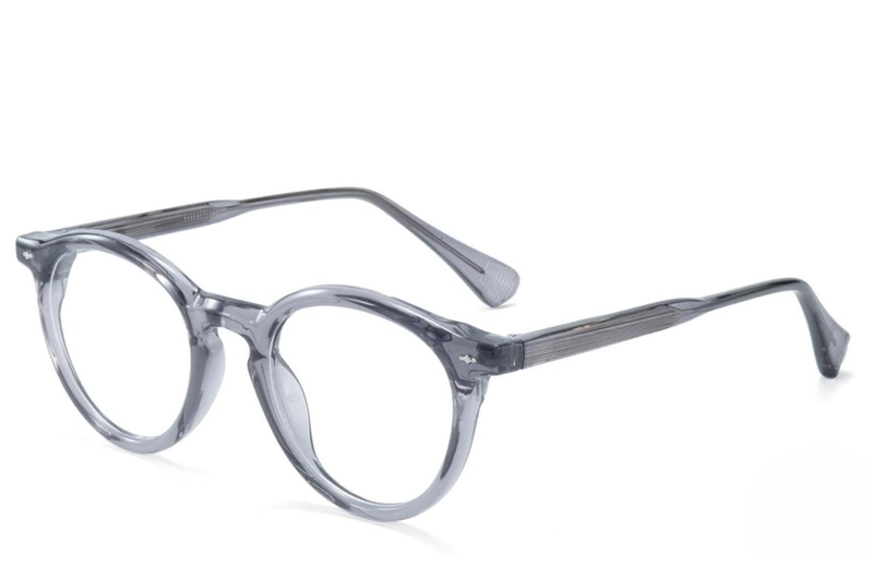Oval Grey TR90 Glasses #BS1025-0135