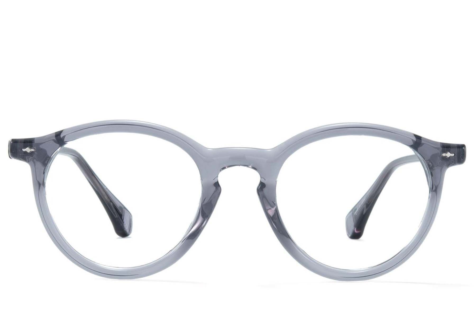 Monture De Lunettes PUNTO Marion Ramm P14 - Gris Acétate - Ovale - Neuve Sans étiquette