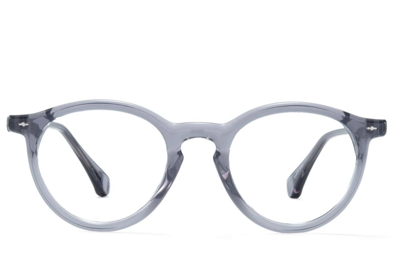 Oval Grey TR90 Glasses #BS1025-0135