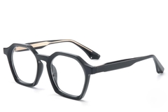 Geometric Black TR90 Glasses #BS1025-0138