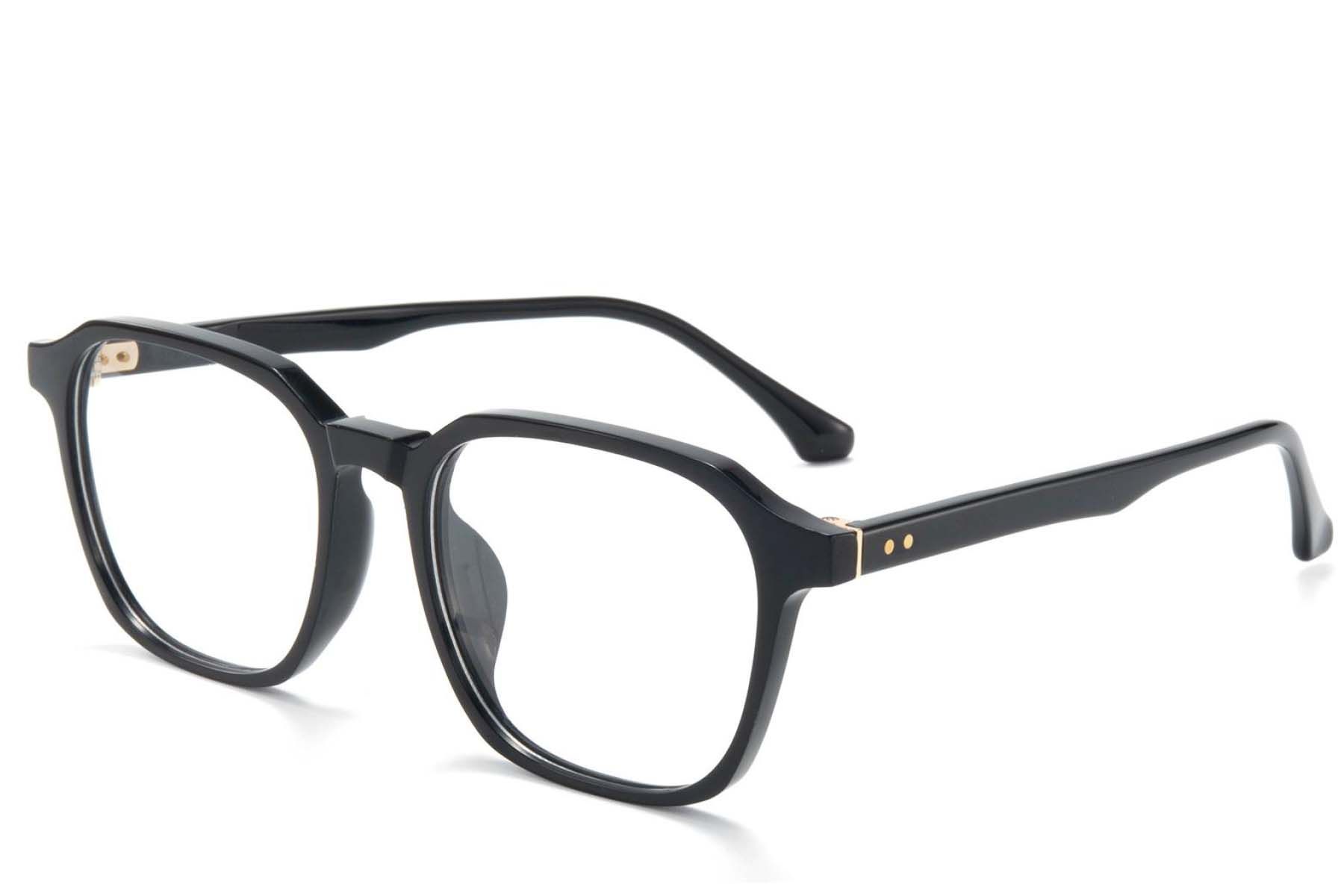 Rectangular Black TR90 Glasses #BS1025-0148