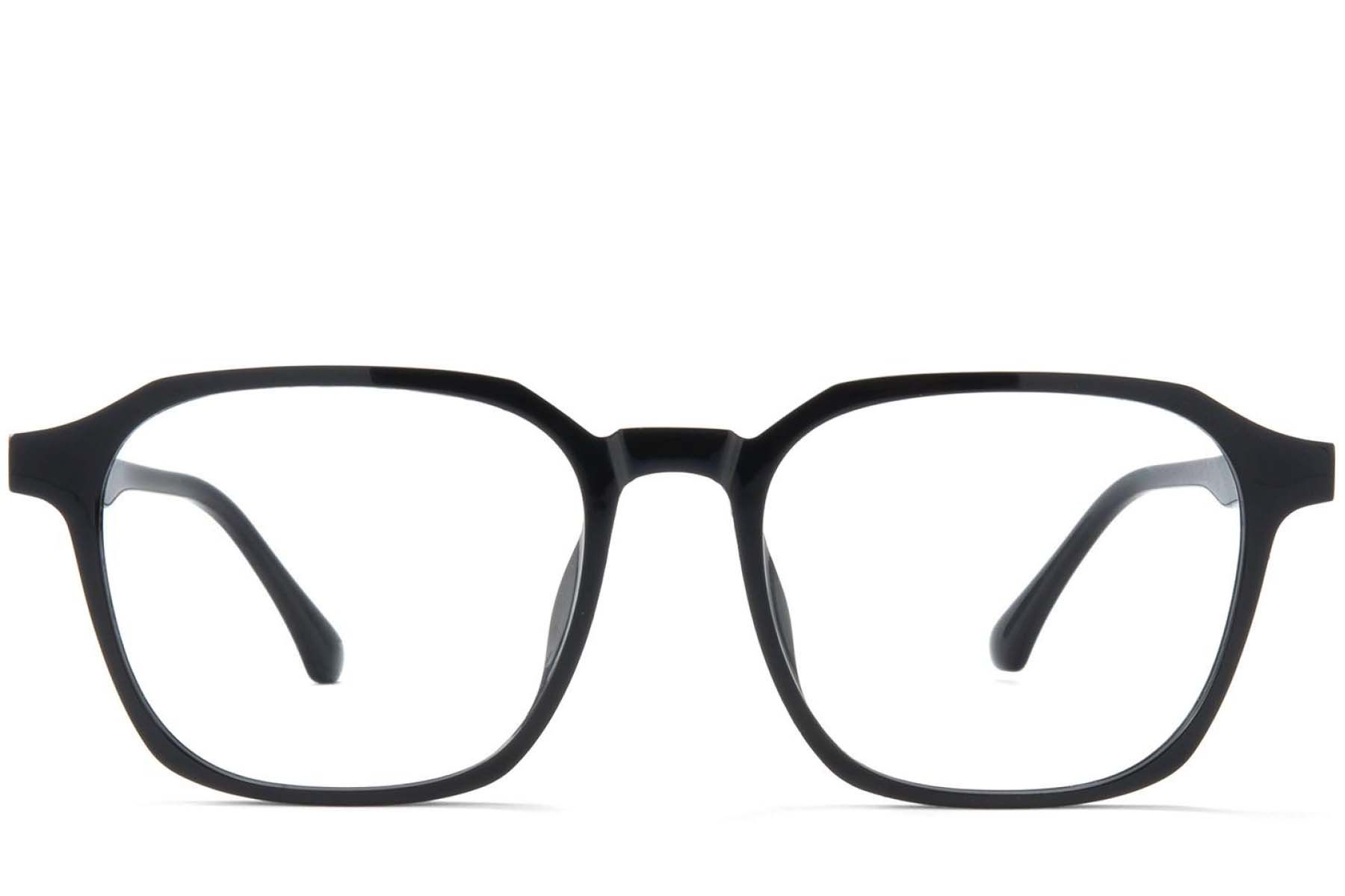 Rectangular Black TR90 Glasses #BS1025-0148
