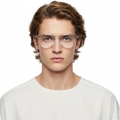 Gafas rectangulares transparentes TR90 #BS1025-0154