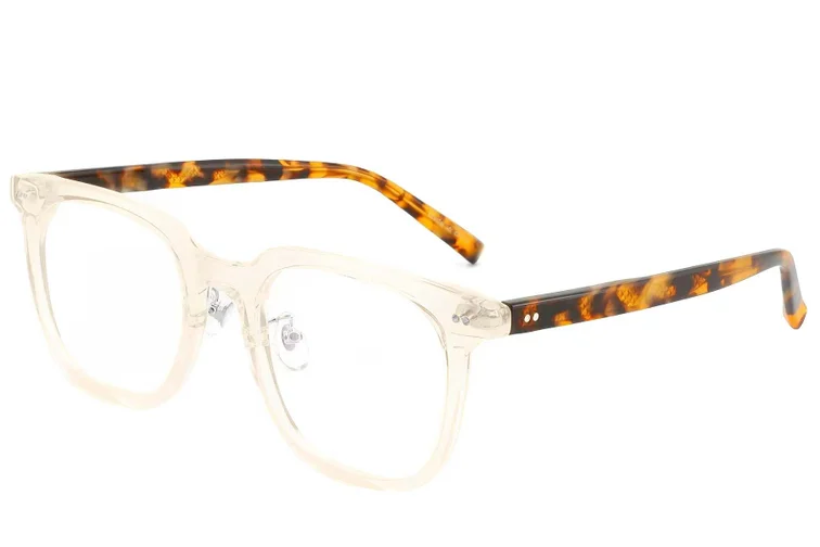Lunettes rectangulaires jaunes TR90 #BS1025-0163