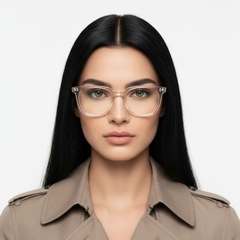 Gafas rectangulares TR90 amarillas #BS1025-0163