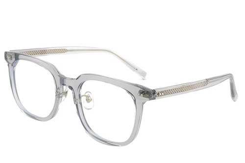 Lunettes rectangulaires grises TR90 #BS1025-0164