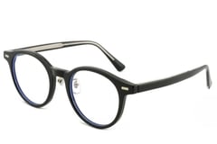 Oval Black TR90 Glasses #BS1025-0167