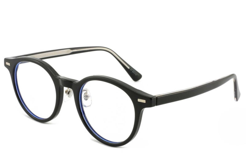 Oval Black TR90 Glasses #BS1025-0167