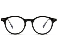 Oval Black TR90 Glasses #BS1025-0167