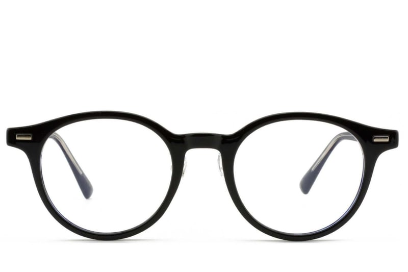 Oval Black TR90 Glasses #BS1025-0167