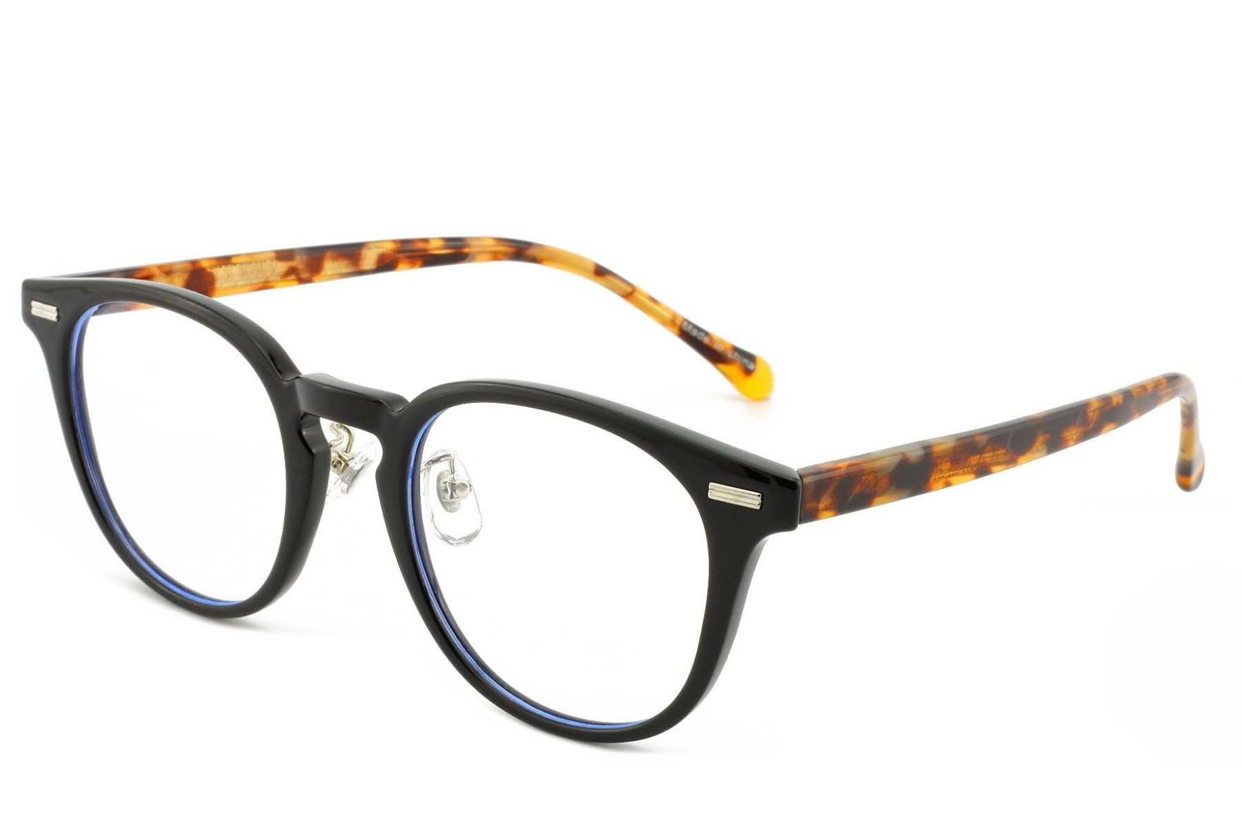 Oval Tortoiseshell TR90 Glasses #BS1025-0174