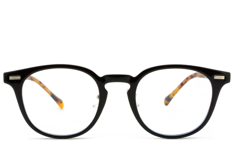 Oval Tortoiseshell TR90 Glasses #BS1025-0174