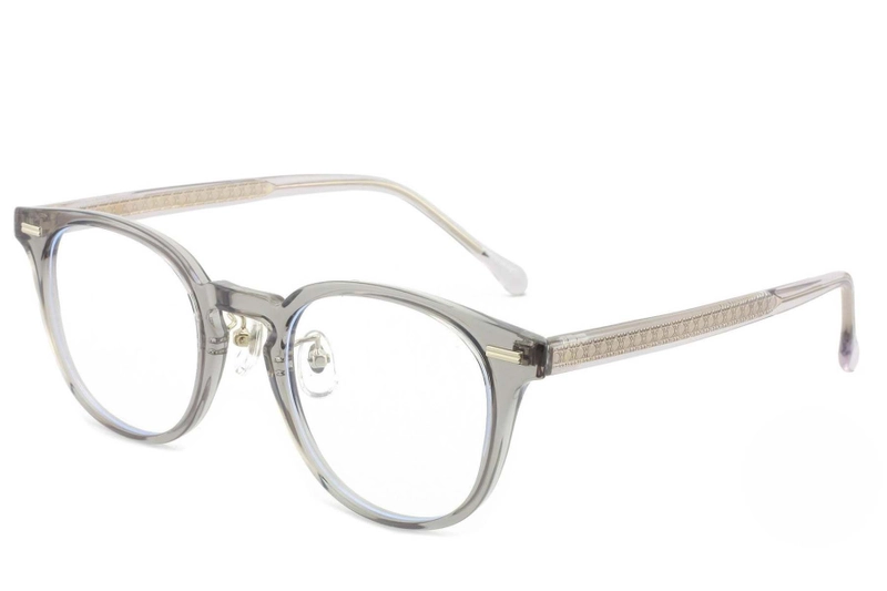 Oval Grey TR90 Glasses #BS1025-0177