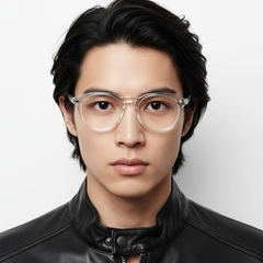 Rectangular Transparent TR90 Glasses #BS1025-0186