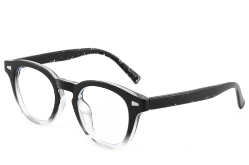 Rectangular Black TR90 Glasses #BS1025-0195