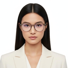 Rechteckige graue TR90-Brille #BS1025-0199