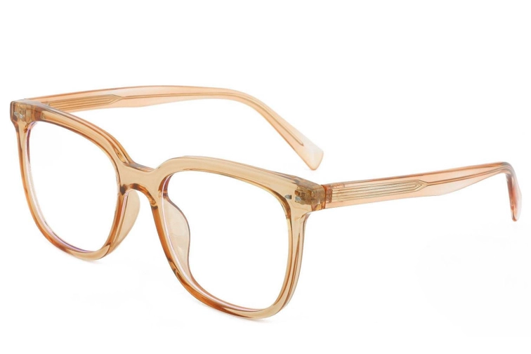 Rectangular Brown TR90 Glasses #BS1025-0212