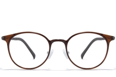 Oval Brown Ultem Glasses #BS1025-0215