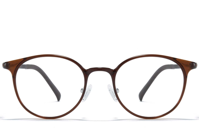 Gafas Ultem ovaladas marrones #BS1025-0215