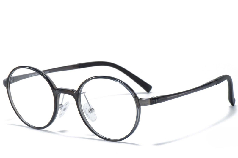 Round Grey Ultem Glasses #BS1025-0222