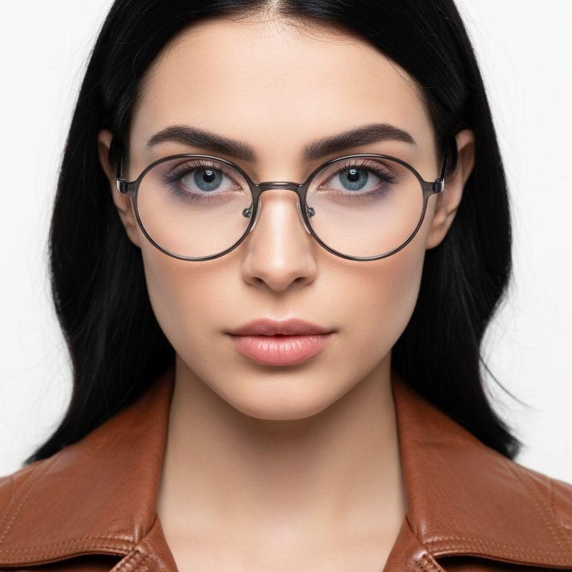 Gafas redondas Ultem grises #BS1025-0222